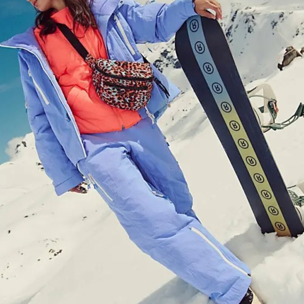 NWT Free People Care FP On The Ascend Insulated Pants in Blueberry
